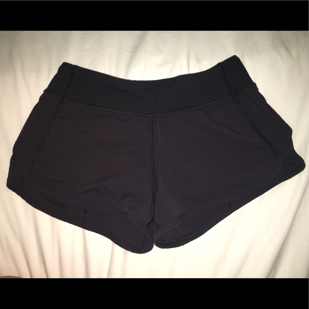 Ivivva Speedy Black Striped Shorts